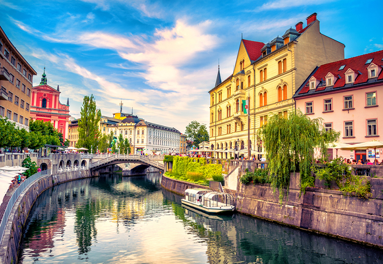 ljubljana, slovenija, šetnja ljubljanom