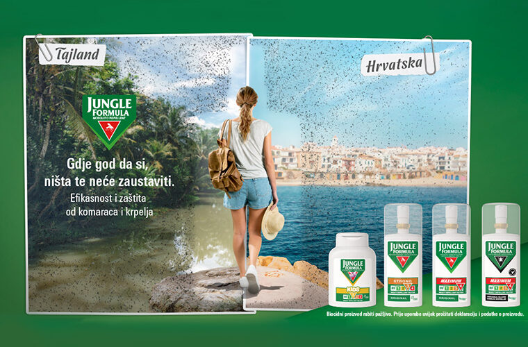 Komarci krpelji insekti zastita JUNGLE FORMULA